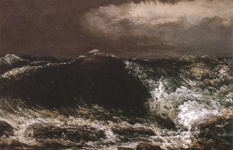 Gustave Courbet wave